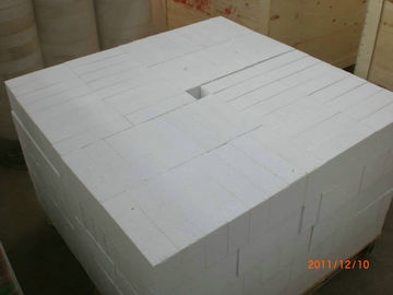 Thermal Insulation High Bulk Density Lining Corundum Refractory Brick / Block for Kiln