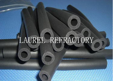 Air Condition Rubber Foam Insulation Tube Fireproof , Foam Pipe Insulation