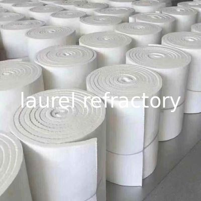 High Tensile Strength Ceramic Fiber Refractory Insulation Thermal Blanket For Ceramic Steel Industry