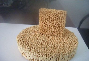SIC AL2O3 Excellent Filtering Effect Silicon Carbide Ceramic Foam Filter Improve Casting Performance