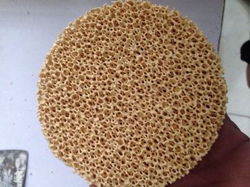 SIC AL2O3 Excellent Filtering Effect Silicon Carbide Ceramic Foam Filter Improve Casting Performance
