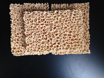 SIC AL2O3 Excellent Filtering Effect Silicon Carbide Ceramic Foam Filter Improve Casting Performance