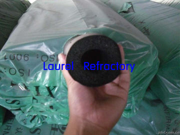 Black Plastic Rubber Foam Insulation Tubes For Air Duct And Hot Water Pipeline