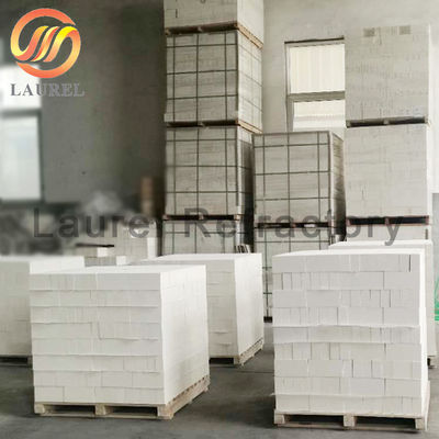 High Temperature Insulation Clay Fire Brick Lightweight , Refractory Insulating Brick