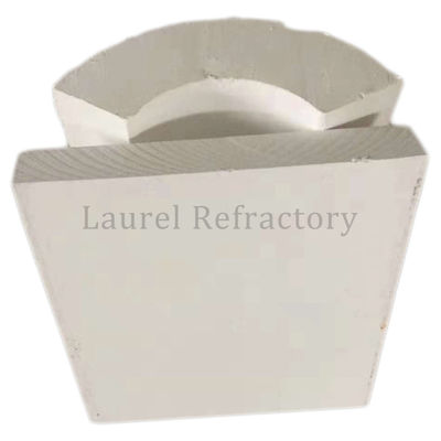 Refractory Insulating Thermal Insulation Calcium Silicate Pipe 650C / 1000 C In Fireproof