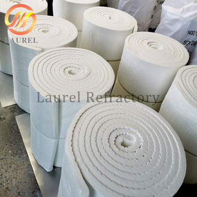 Refractory Insulating Fireproof Heating resistance Flexible White Ceramic Fiber Blanket in Industrial Furnace Wall Lining