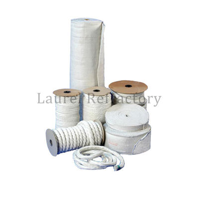 High Temperature Insulation 1260 Customized Refractory Ceramic Fiber Wool Textile Tape Cloth Rope