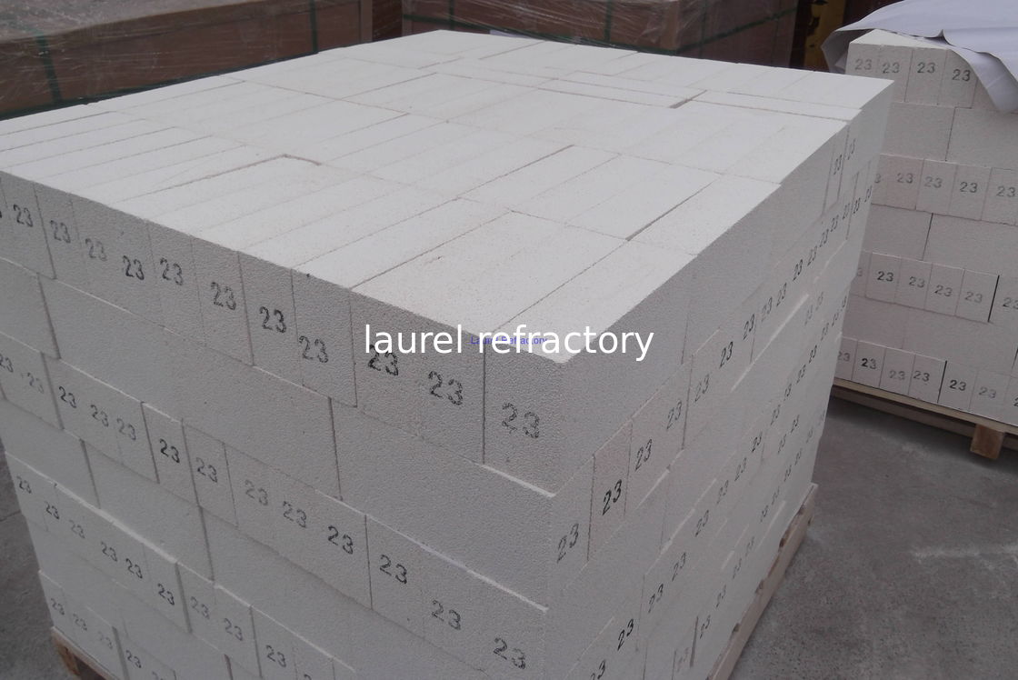 low thermal conductivity Lighter weight Mullite Insulating Fire Brick Refractory For Flue Insulation