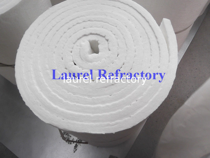 High Tensile Strength Ceramic Fiber Refractory Insulation Thermal Blanket For Ceramic Steel Industry