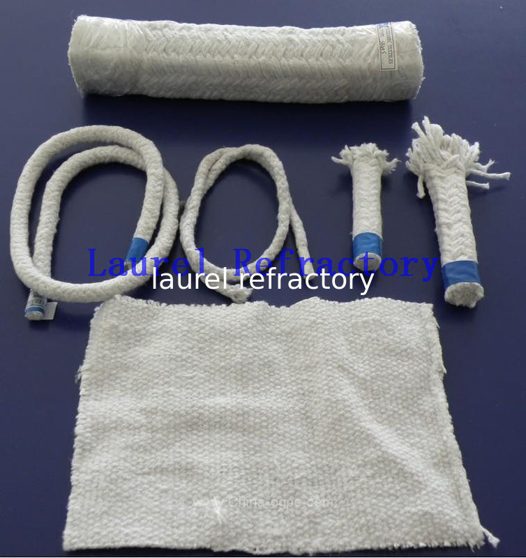 Water Vapor Resistent Boiler Insulation Ceramic Fiber Refractory Textiles for Furnace