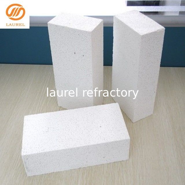 High Temperature Insulation Clay Fire Brick Lightweight , Refractory Insulating Brick