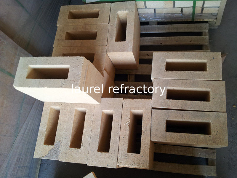High Alumina Clay Refractory Fire Brick Heat Resistant Erosion Resistance ISO9001