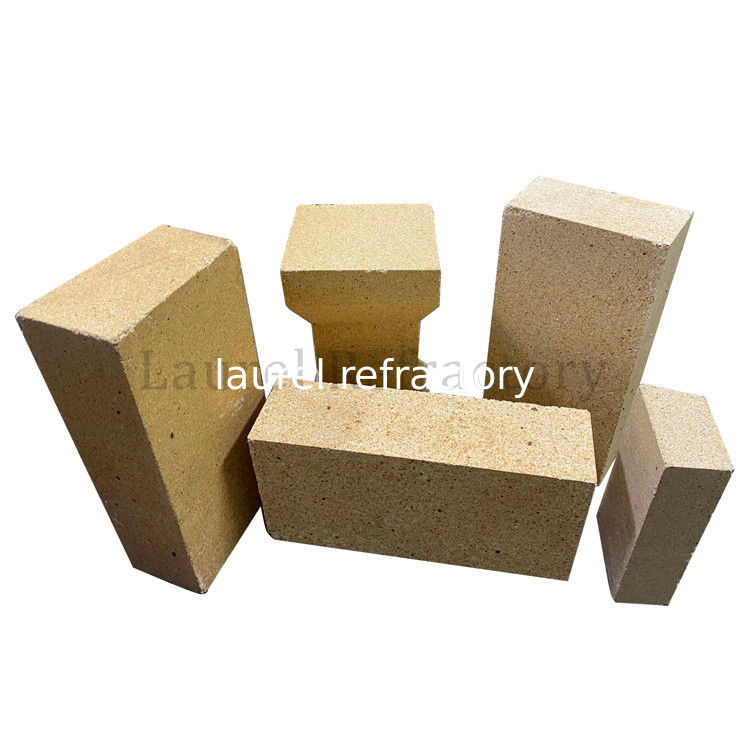 high temperature High Density Refractory Fire Brick For fireplace Cement / Steel / Aluminum Industry