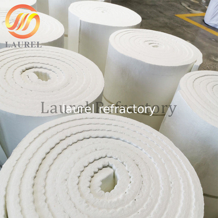 Refractroy Insulating Heat Resistant Thermal Stability 1260C Ceramic Fiber Blanket For Heat Insulation